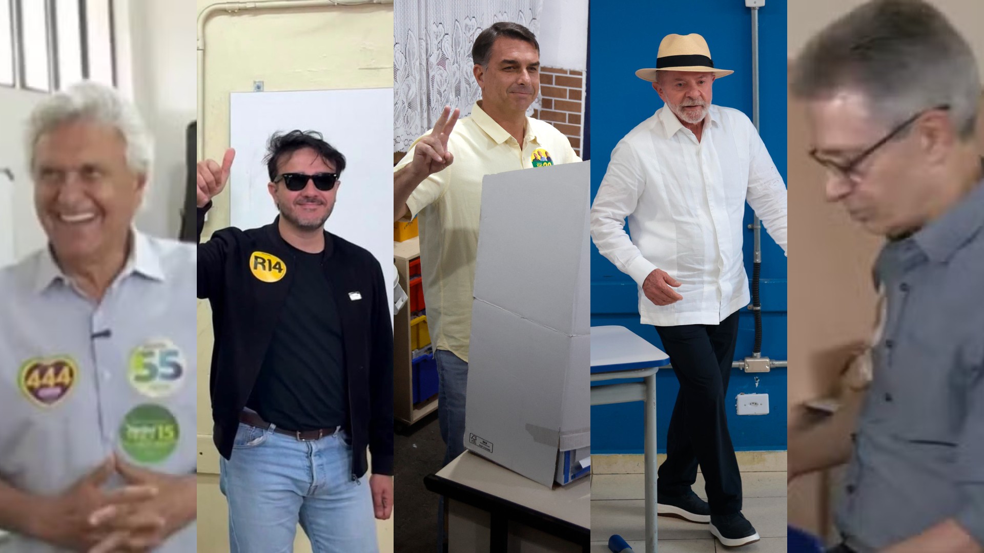 Candidatos à Presidência votam no primeiro turno; Lula e Flávio citam indefinição nas pesquisas