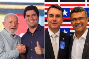 Fufuca e Lahesio Bonfim, eleitos para o Senado pelo Maranhão, estarão em campos opostos no 2º turno para presidente