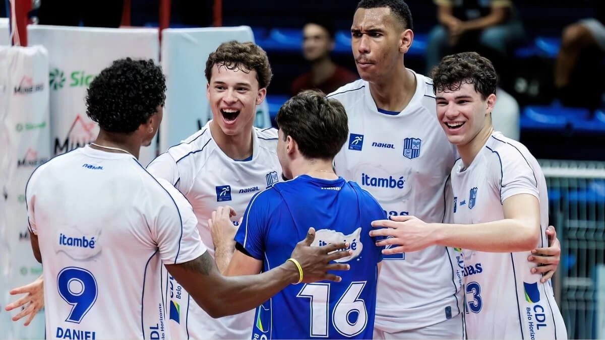 Minas x JF Vôlei: reservas levam virada no Mineiro