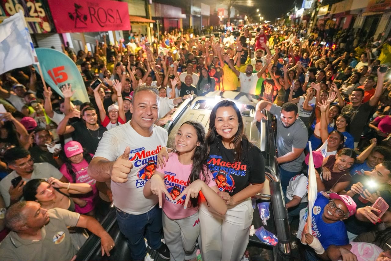 Prefeito Fred Campos demonstra força política com eleição de Maedja Campos, a deputada estadual mais votada do Maranhão. Prefeito Fred Campos demonstra força política com eleição de Maedja Campos, a deputada estadual mais votada do Maranhão.