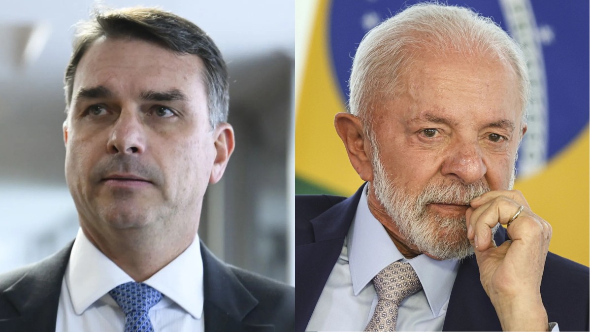 Flávio tem 53% dos votos no 2º turno e Lula 47%, diz pesquisa Flávio tem 53% dos votos no 2º turno e Lula 47%, diz pesquisa