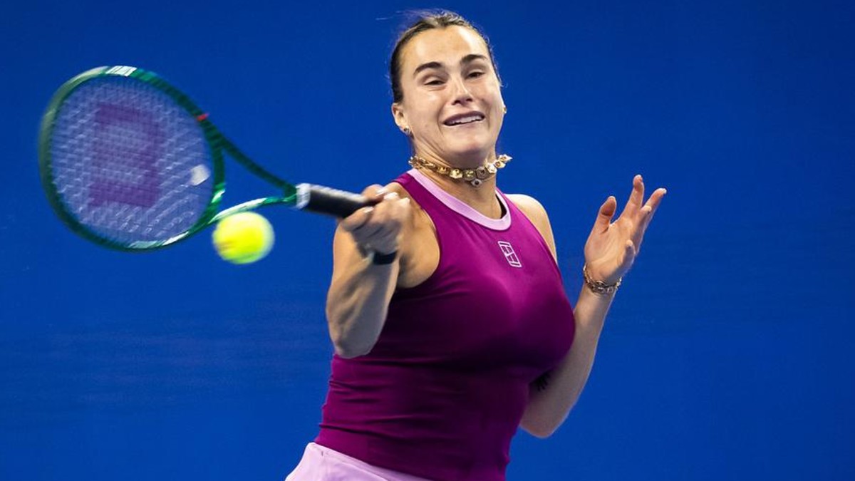 Sabalenka tem dura chave no WTA 1000 de Wuhan