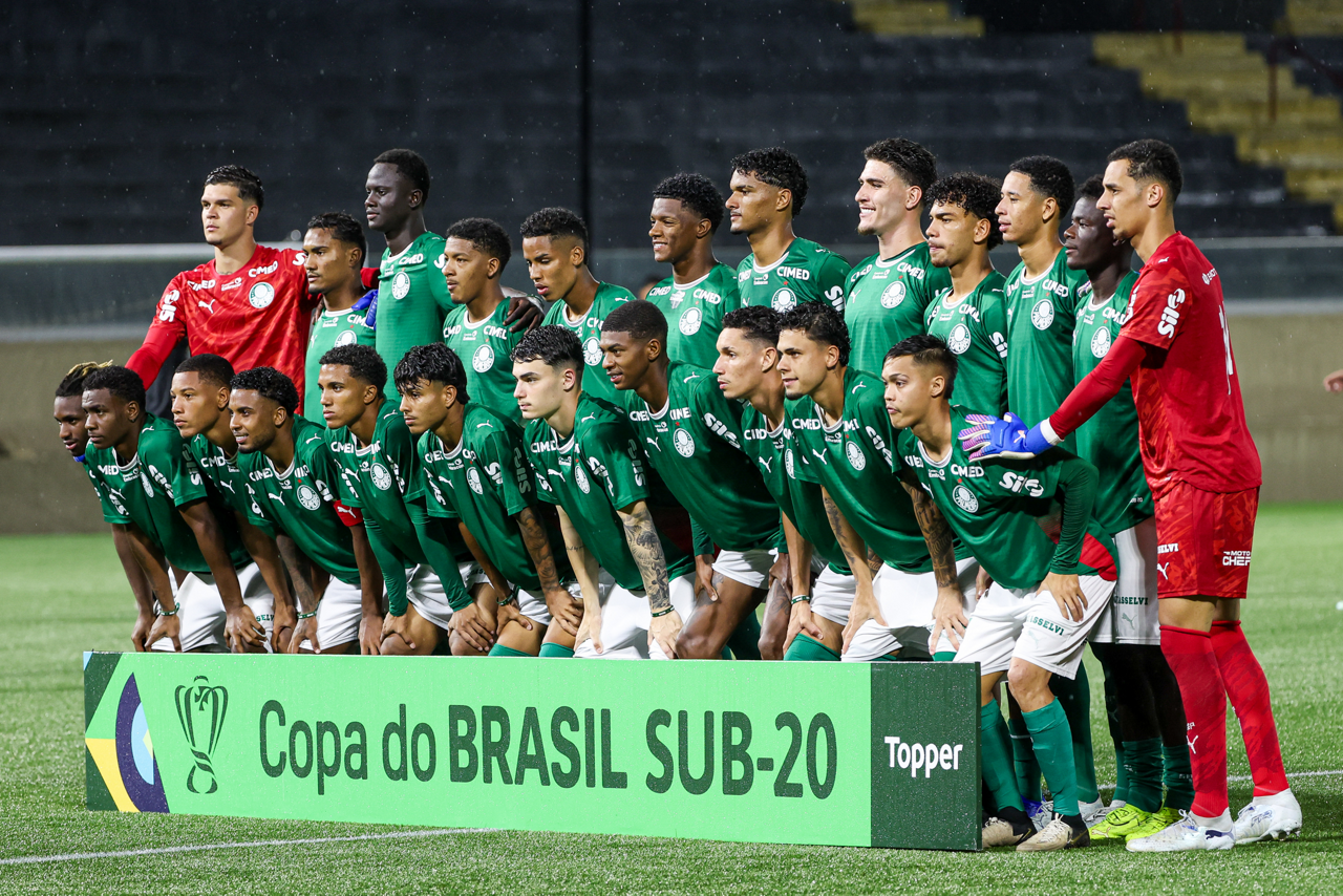 CBF define datas, horários e mandos de campo de Palmeiras x Botafogo pelas oitavas da Copa do Brasil Sub-20