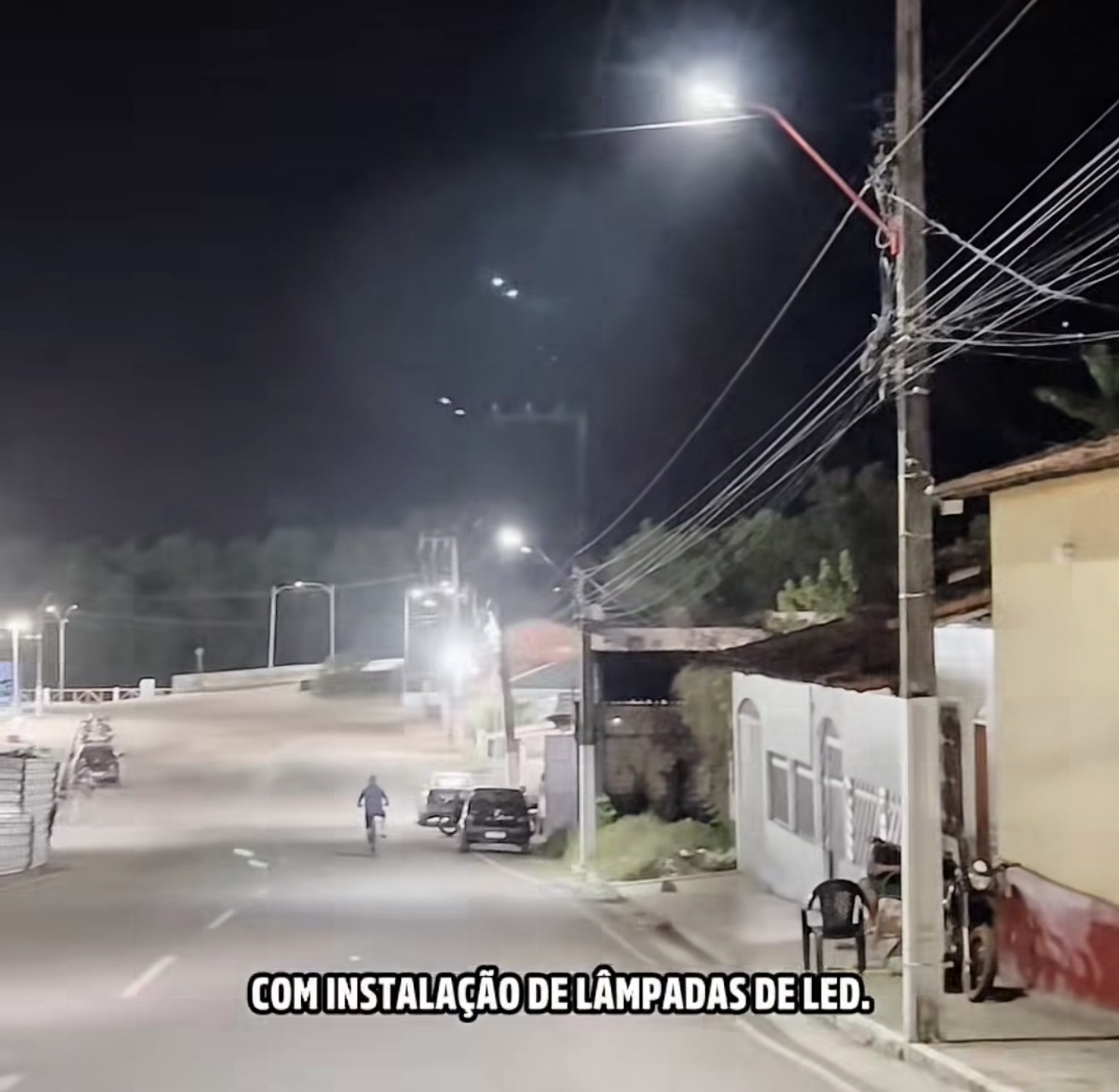 Lâmpadas de LED: Bequimão moderniza iluminação pública