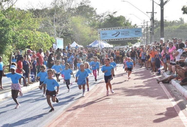 Circuito Sesc de Corridas tem Etapa Kids no Dia das Crianças