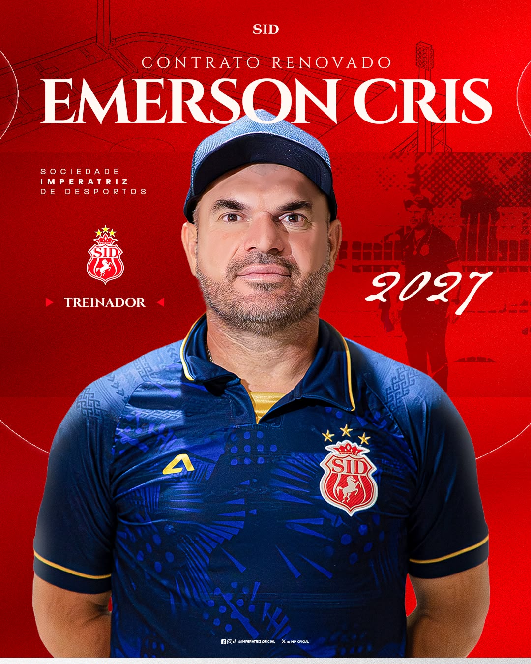 Imperatriz renova com Emerson Cris para a temporada 2027