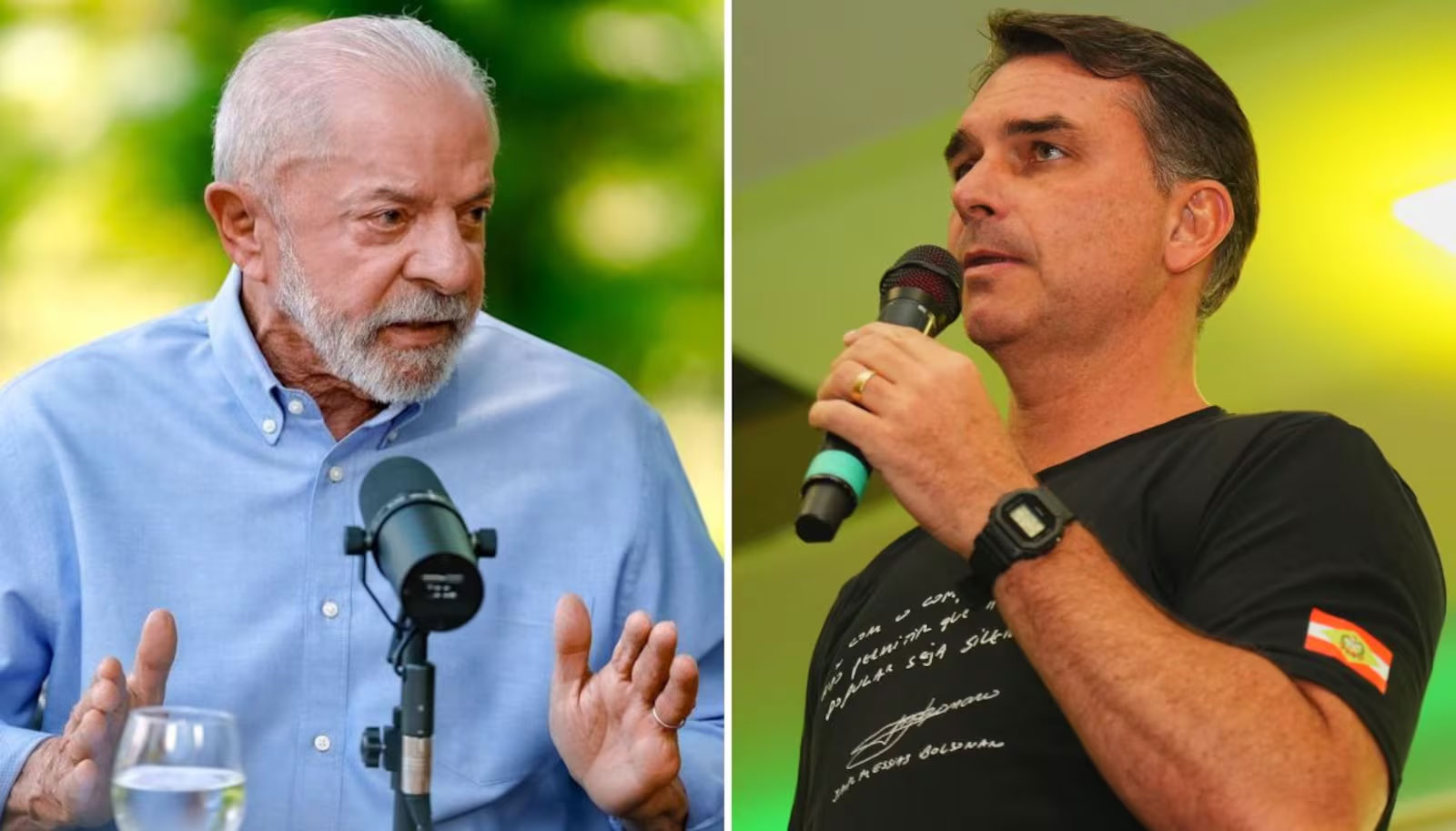 Pesquisa Vox Brasil põe Lula à frente de Flávio